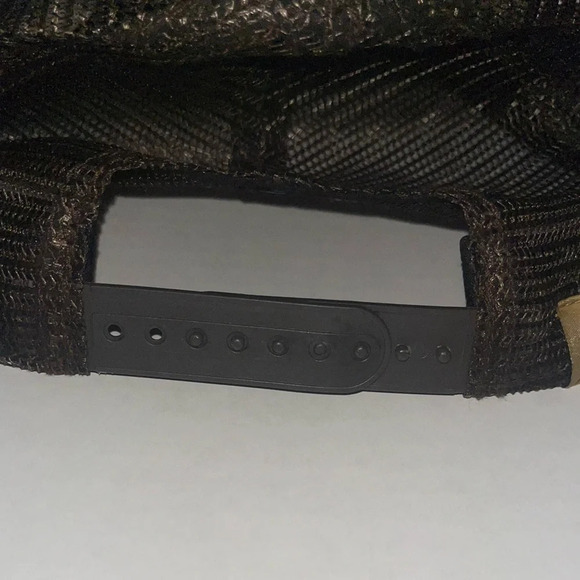 Abby Paffrath Hog Brown trucker hat with an adjustable back. - Picture 4 of 4